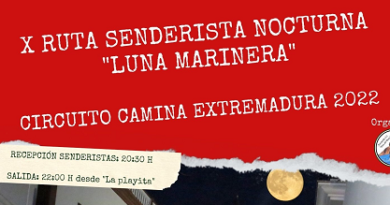 X Ruta Senderista Nocturna Luna Marinera