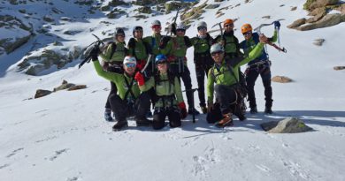 1ª concentración de grupo deteccion de talentos de alpinismo 2024/2025