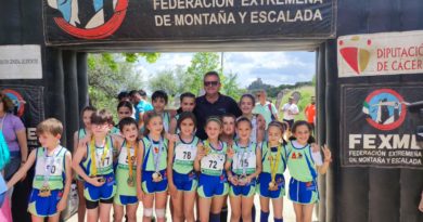 Alburquerque coronó a los Campeones de Extremadura JUDEX de Carreras por Montaña