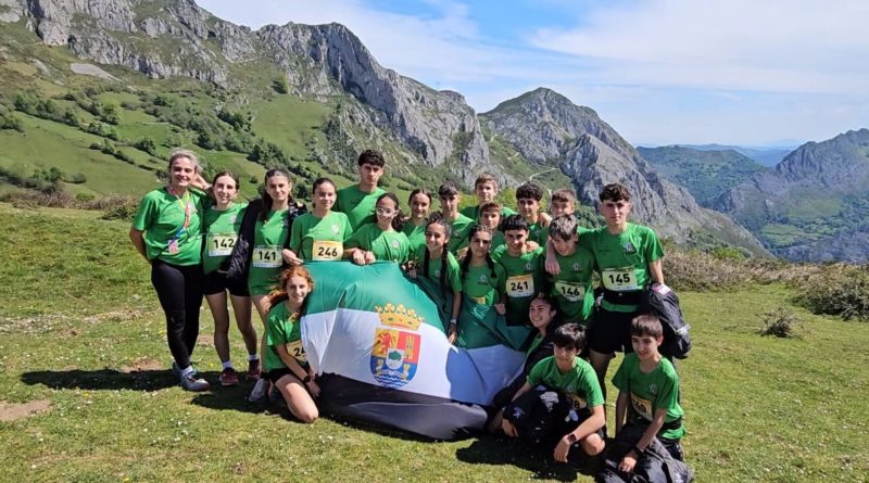 Campeonato de España de carreras por montaña en edad escolar en Asturias