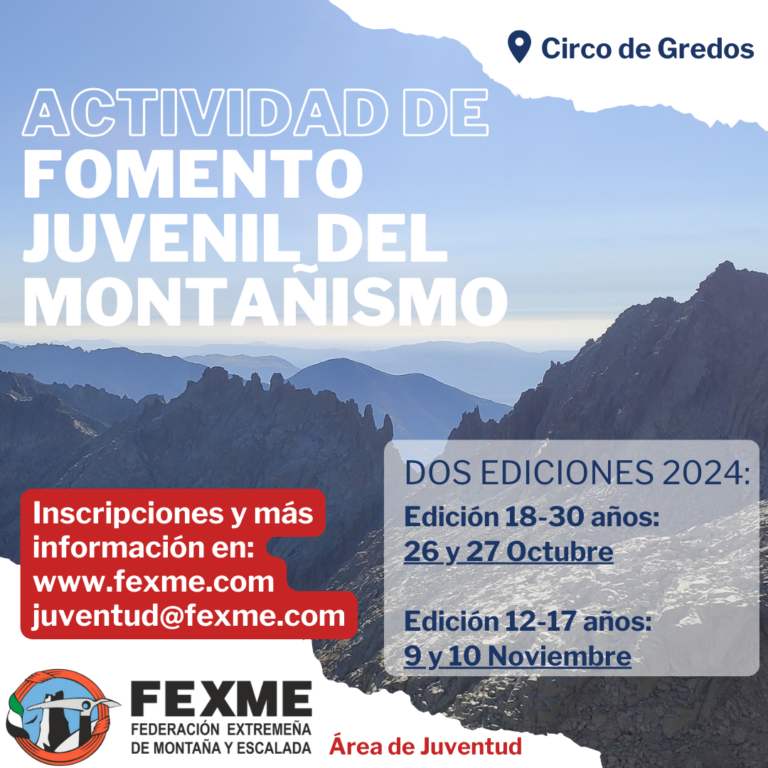 Fomento juvenil del montañismo · 2024