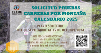 Solicitud pruebas Carreras por Montaña 2025