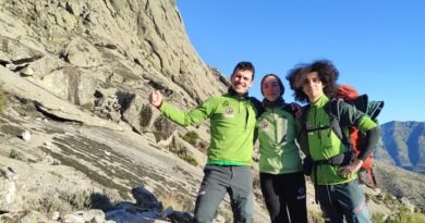 ULTIMA CONCENTRACION DEL GRUPO DETECCION DE TALENTOS ALPINISMO