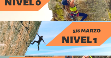 Programación de Cursos de Escalada Deportiva