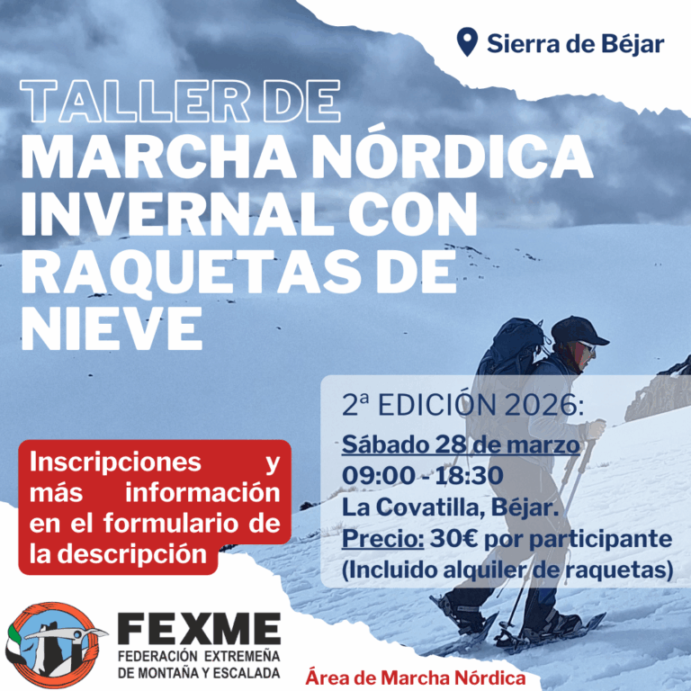 Taller raquetas de nieve · 2026