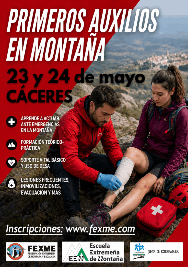 Curso de Primeros Auxilios en Montaña · 2026