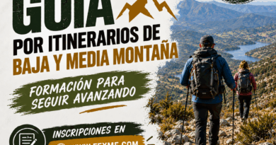 Curso Federativo de Guía por Itinerarios de Baja y Media Montaña Curso Federativo de Guía por Itinerarios de Baja y Media Montaña